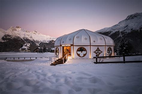 st moritz louis vuitton pop up|Louis Vuitton Yurt Pop.